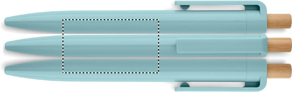 Penna a sfera in ABS riciclato roundscreen 66