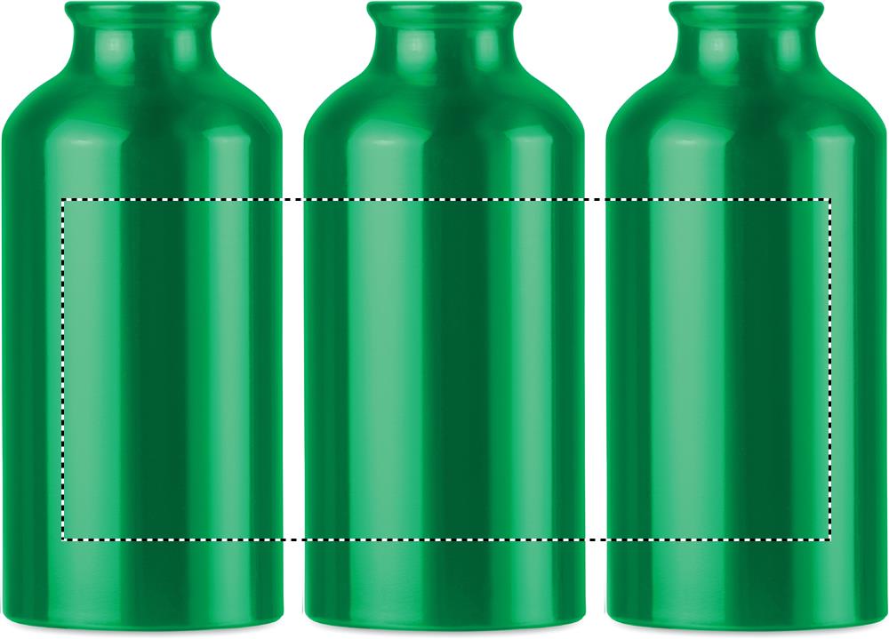 400 ml aluminium bottle roundscreen 09