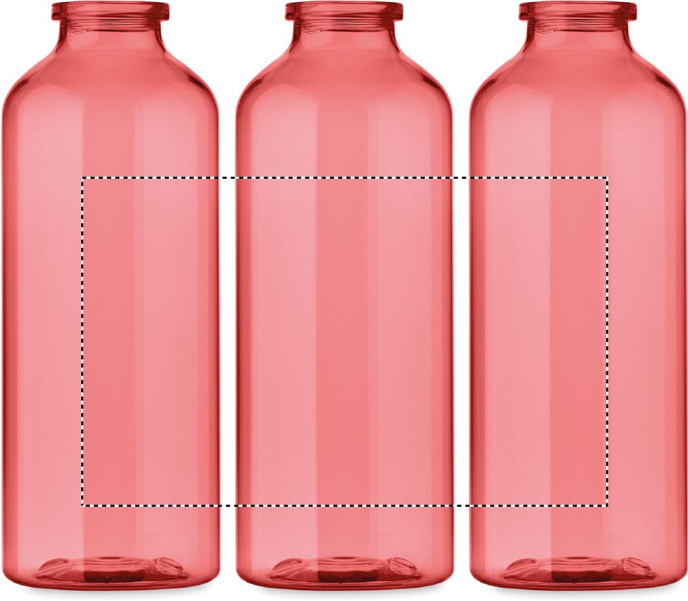 RPET bottle 500ml roundscreen 25