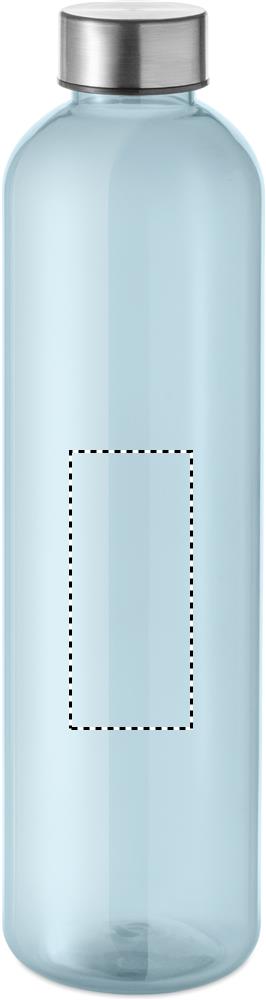 RPET bottle 1000ml front 52