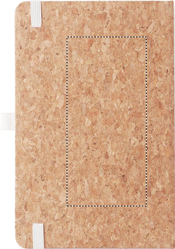 A5 cork notebook with pen back 13