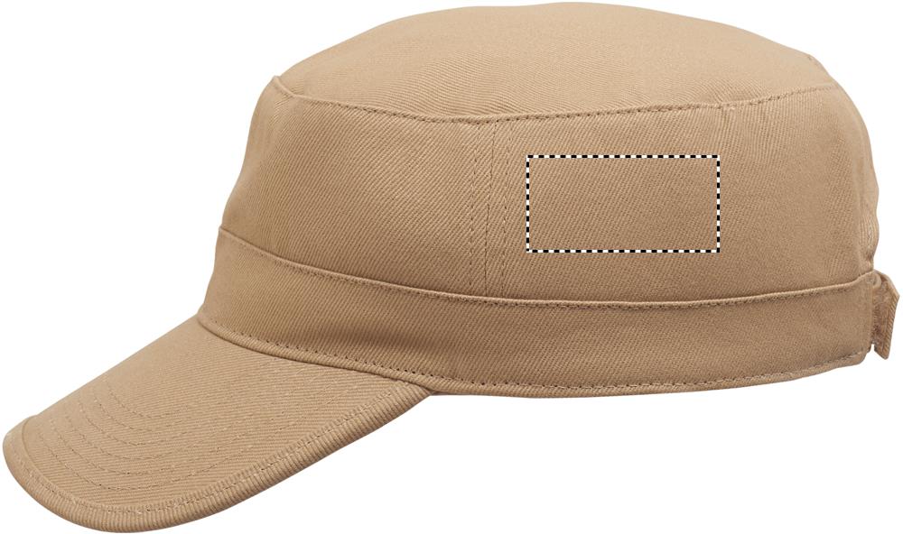 Cappello militare 260 gr/m² left side 39