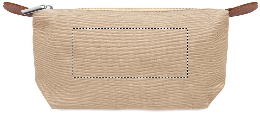 Cosmetic bag in 600D RPET side 2 39