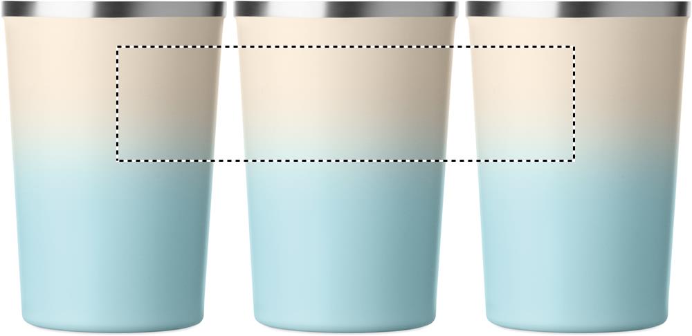 Bicchiere doppio strato 350 ml roundscreen 66