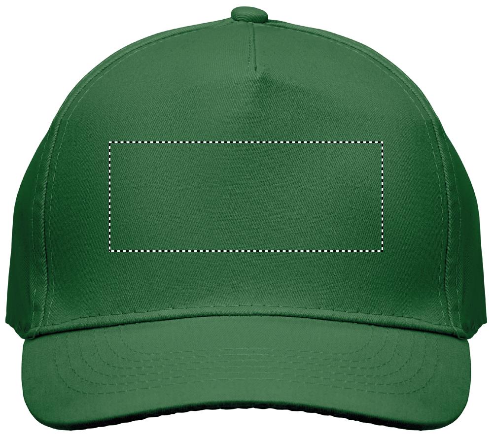 5 PANEL BASEBALL CAP 180 GR/M front 1 60