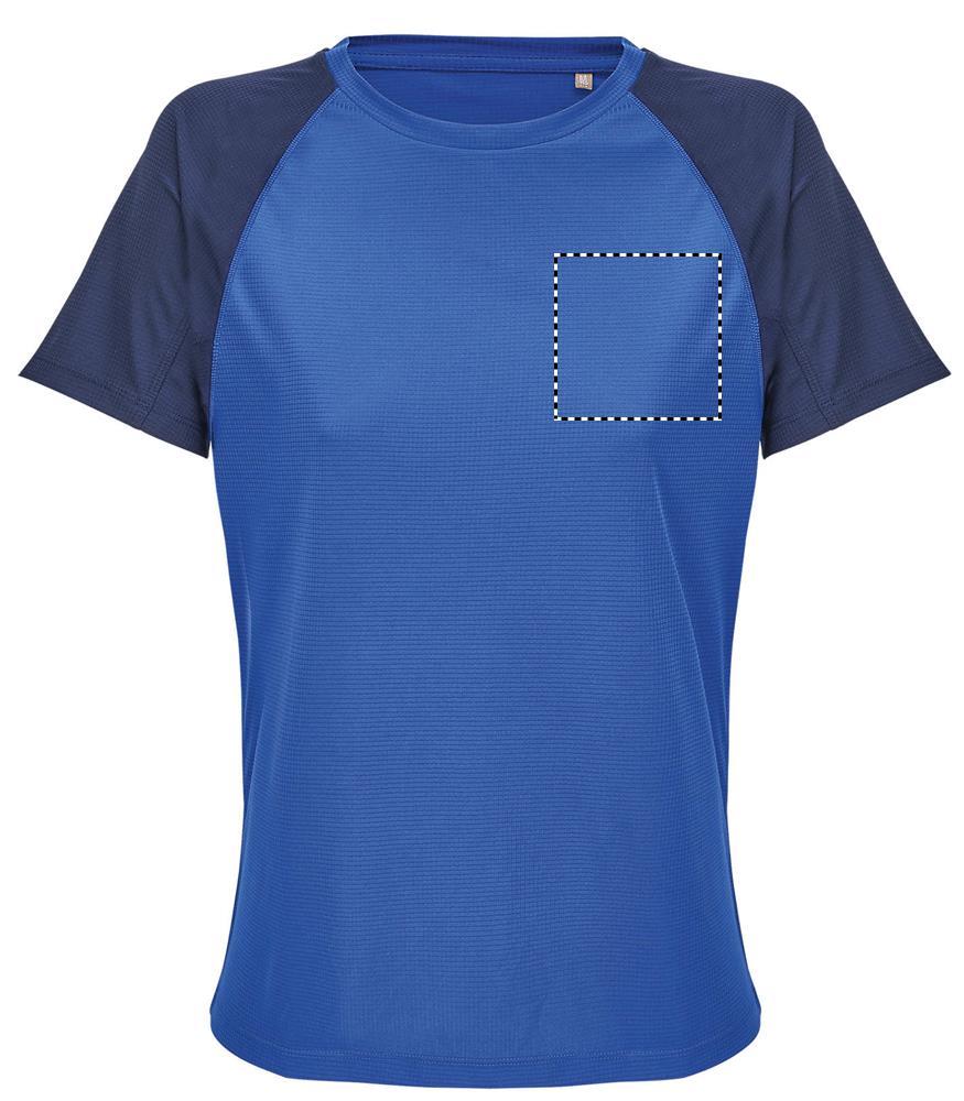 VORTEX WOMEN RAGLAN T-SHIRT chest et