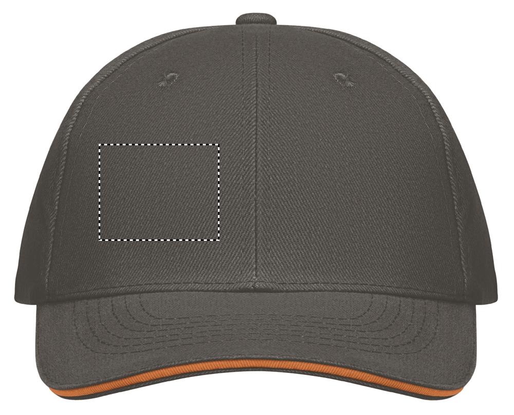 BUFFALO SIX PANEL CAP front do