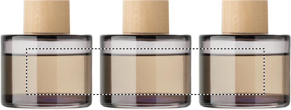 Vanilla aroma reed diffuser label 03