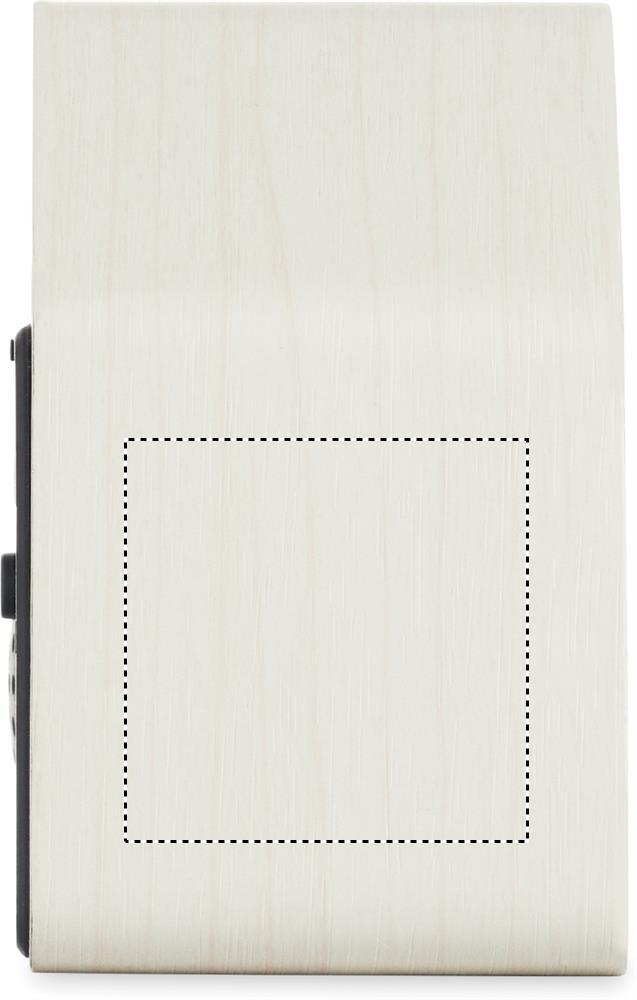 Sveglia a cucù in MDF left side 06