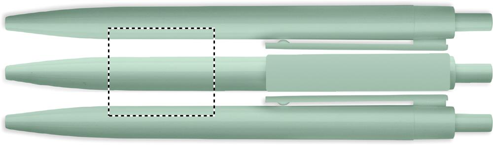 Ball pen in recycled ABS roundscreen 77