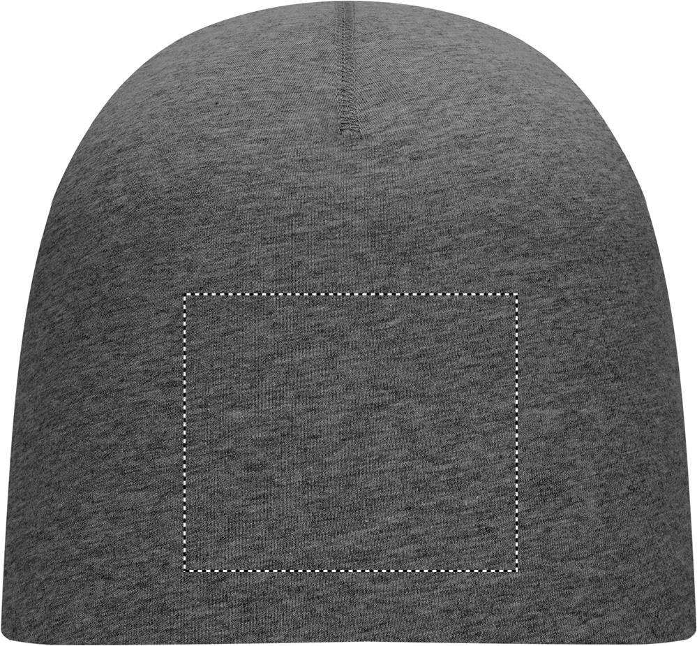 Berretto unisex in cotone front transfer 15