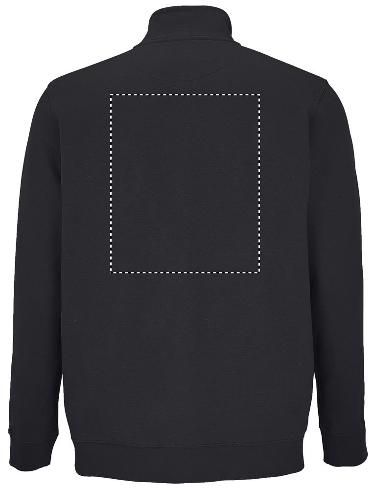 COOPER FULL ZIP SWEAT back bk