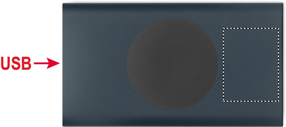 Power bank 5000mAh 15W top right 85