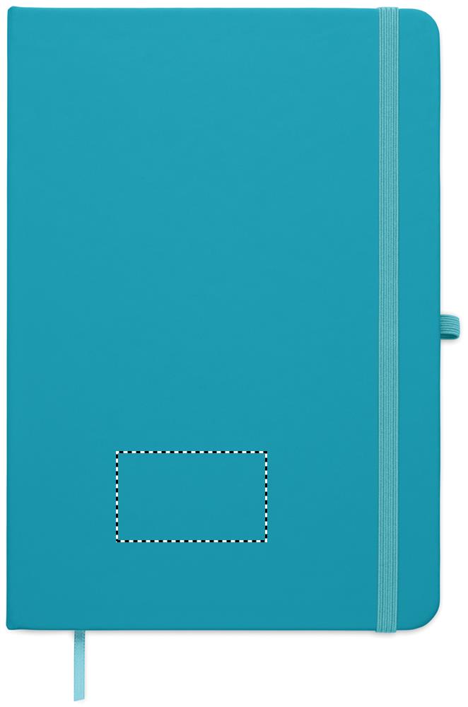 Notebook A5 in PU riciclato front pad 12