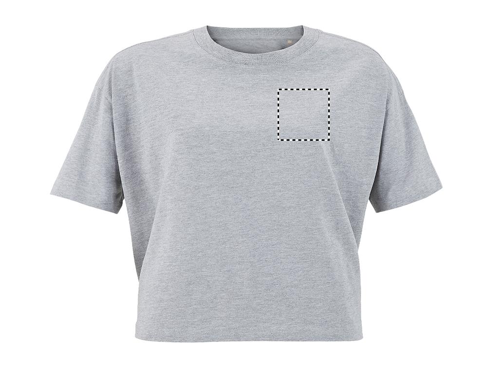 BOXY WOMEN OVERSIZE T-SHIRT chest dh