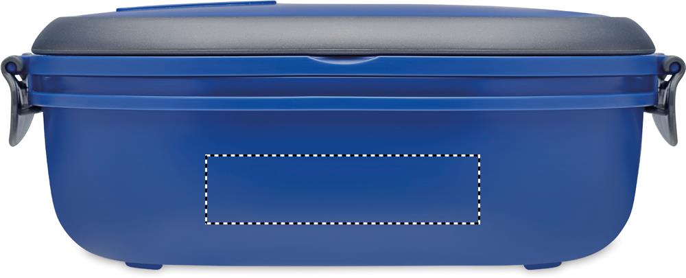 PP lunch box with air tight lid left side 37