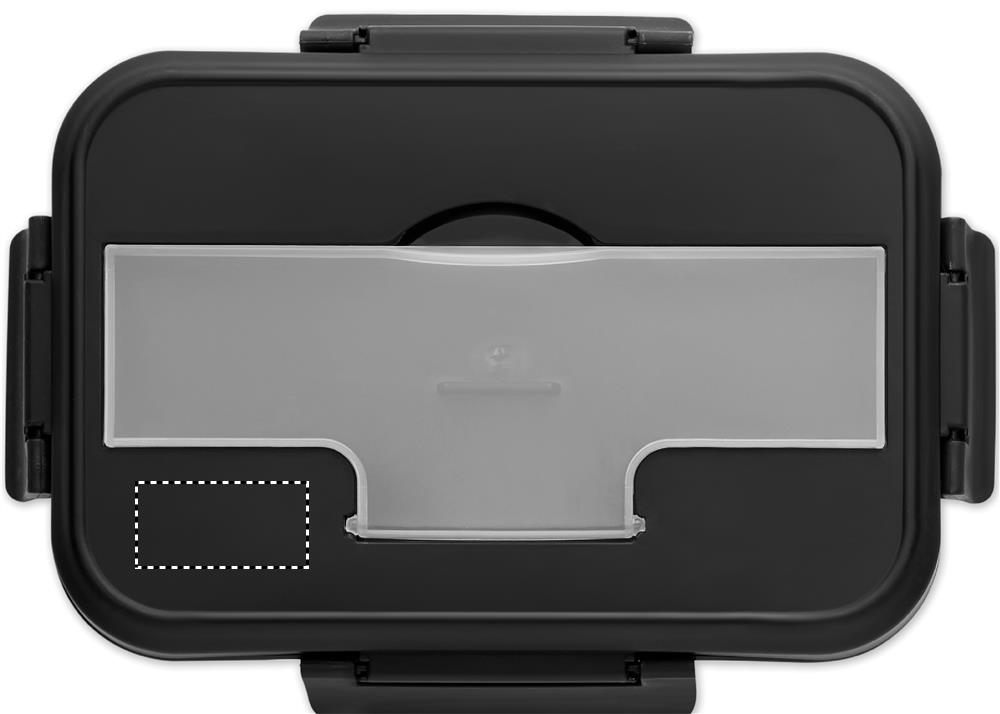 Lunch box with cutlery in PP lid side 3 03