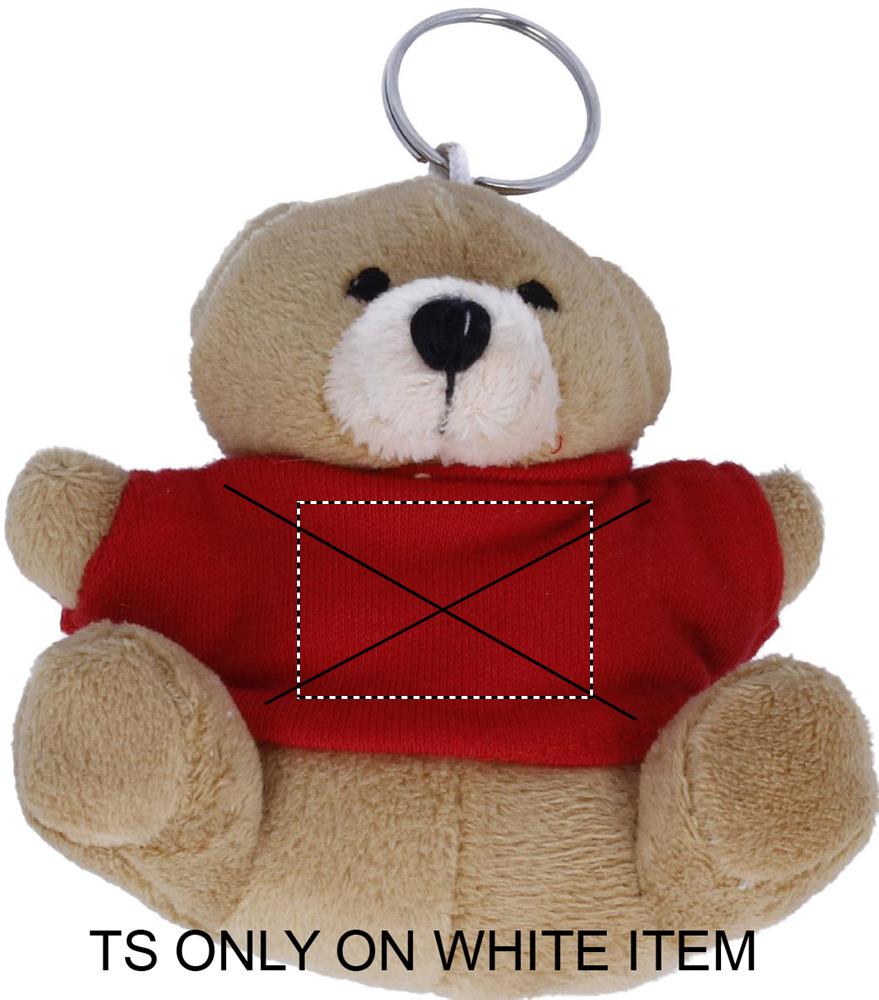 Teddy bear key ring front ts 05