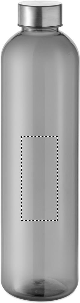 RPET bottle 1000ml front 27