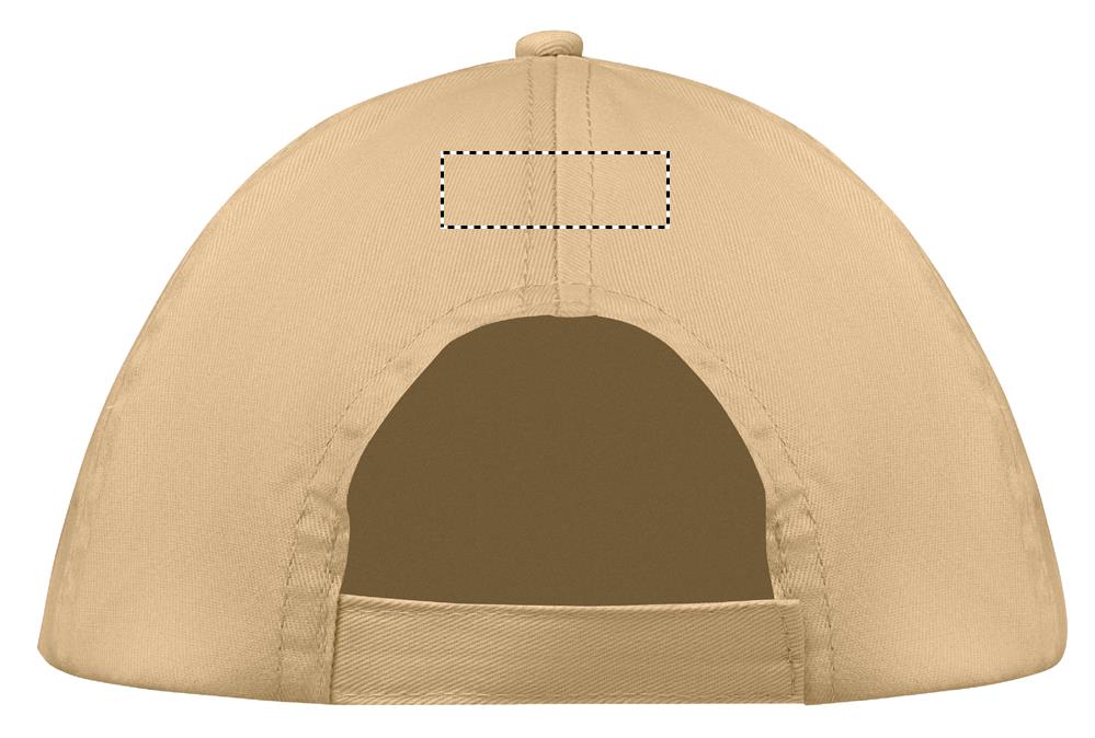 BUZZ FIVE PANEL CAP back sa