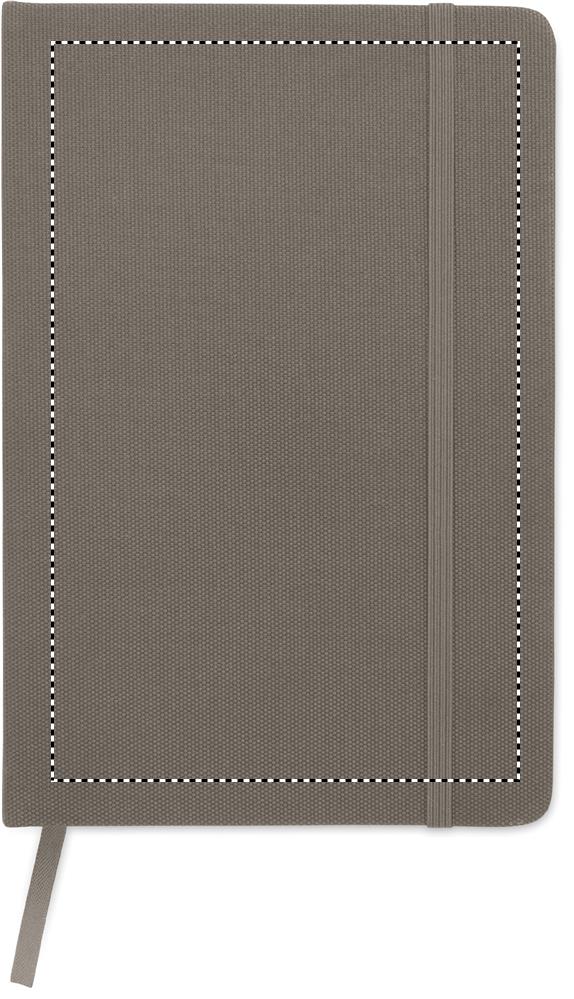 Notebook A5 in 600D RPET front 15
