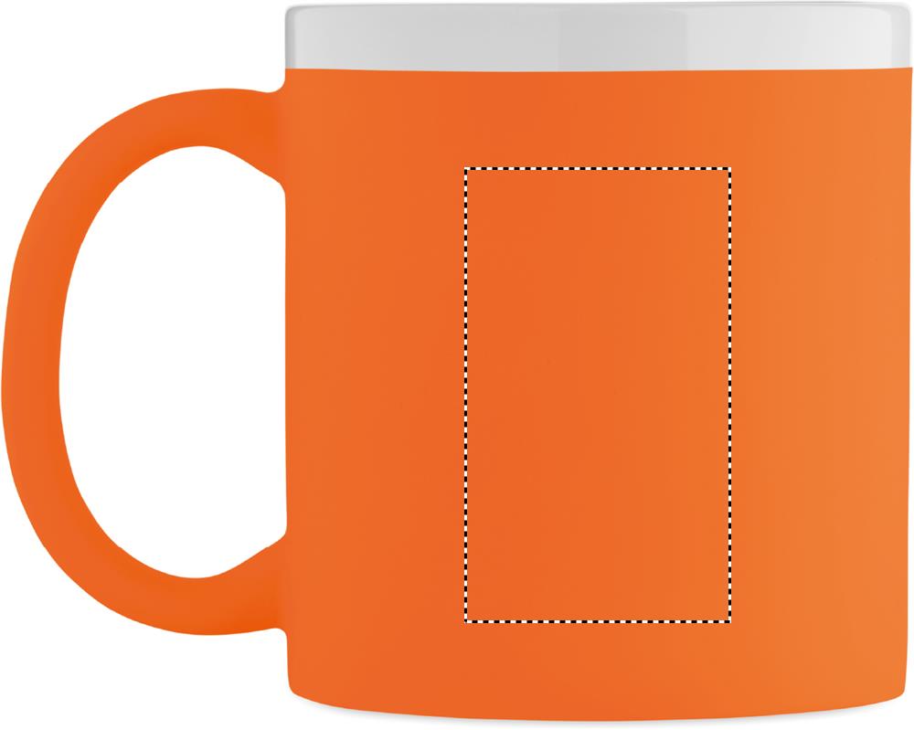 Ceramic mug 300ml left handed 71