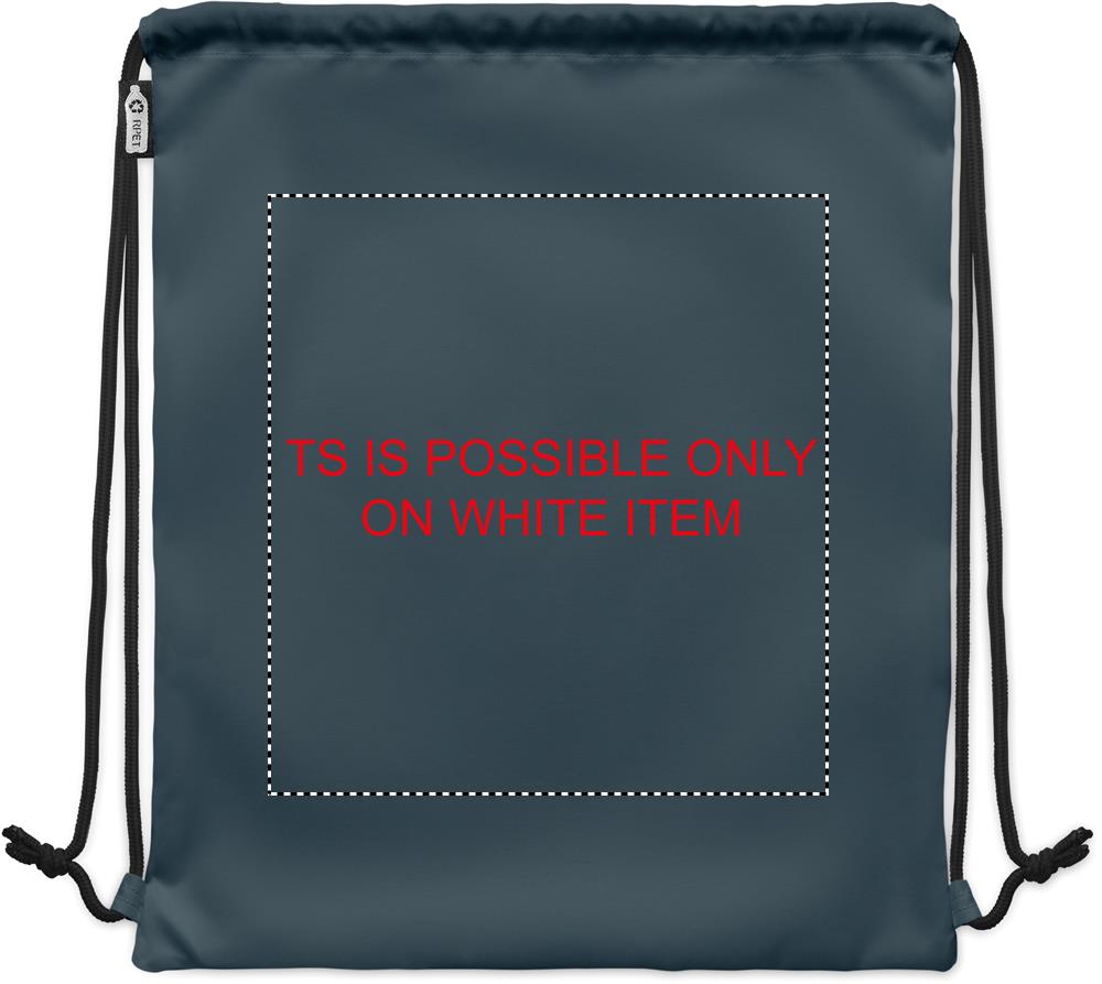 Sacca grande 300D RPET back on white 85