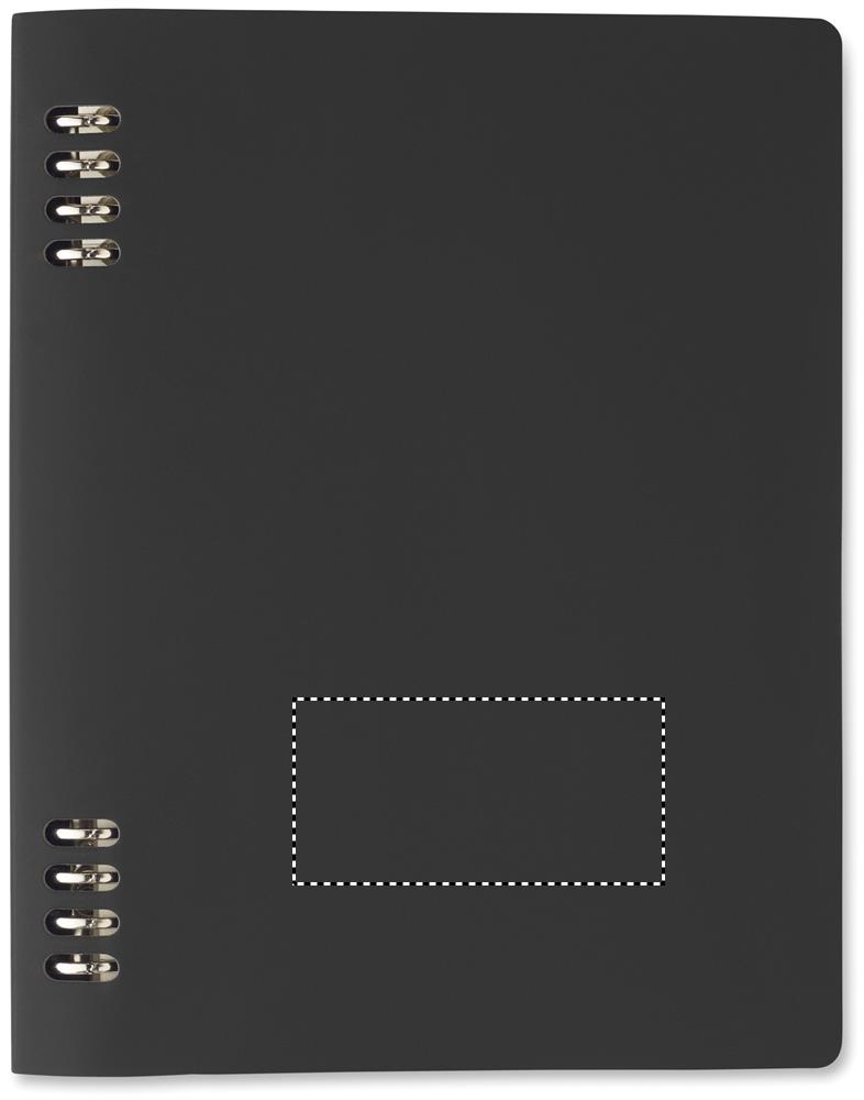 Notebook A5 ricaricabile in PU front pad 03