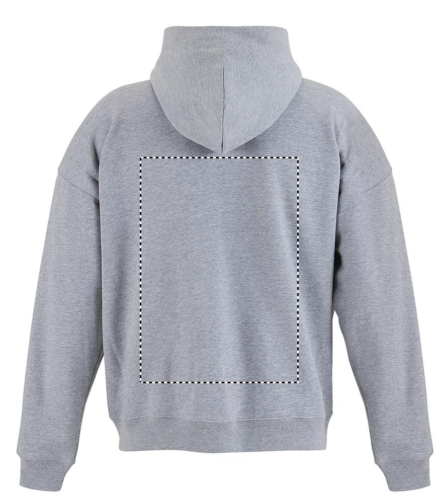 ELIOTT FULLZIP HOODIE back gy