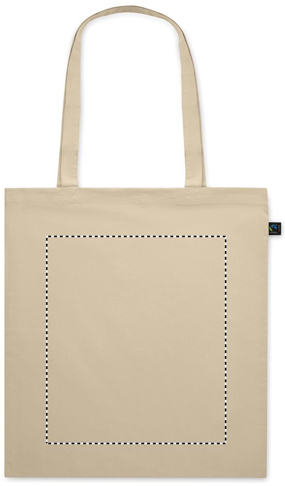 Fairtrade shopping bag140gr/m² front td1 53