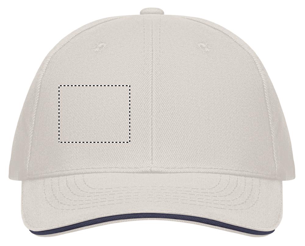 BUFFALO SIX PANEL CAP front fv