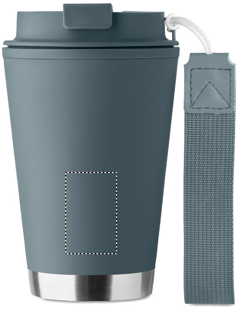 Bicchiere a doppio strato. 300 ml. front lower 20