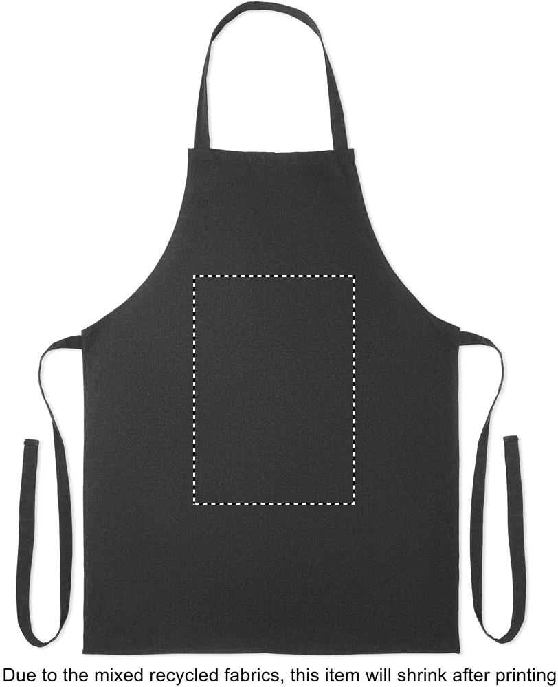 Recycled cotton apron front middle 03