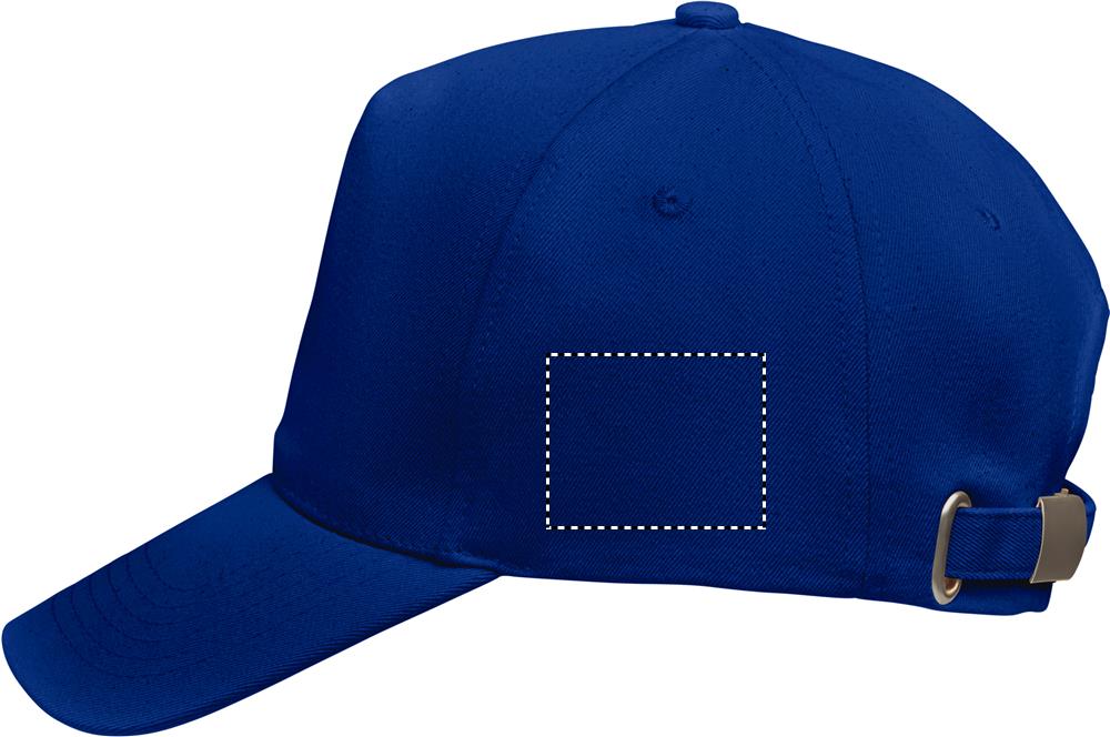 Organic cotton baseball cap left side 04