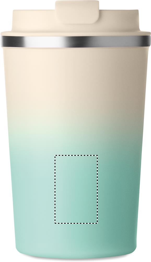 Bicchiere doppio strato 350 ml front lower 77