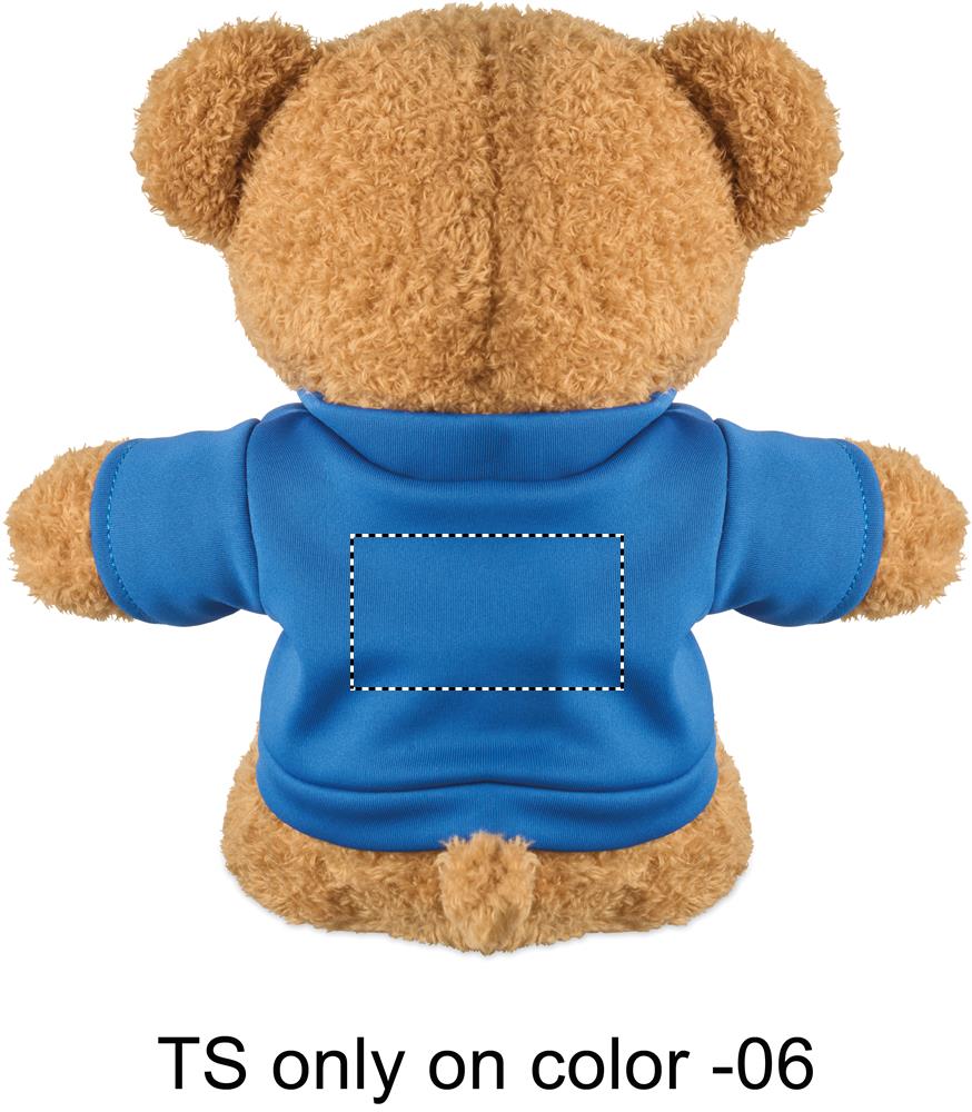 Orsetto con tshirt 23 cm back 04