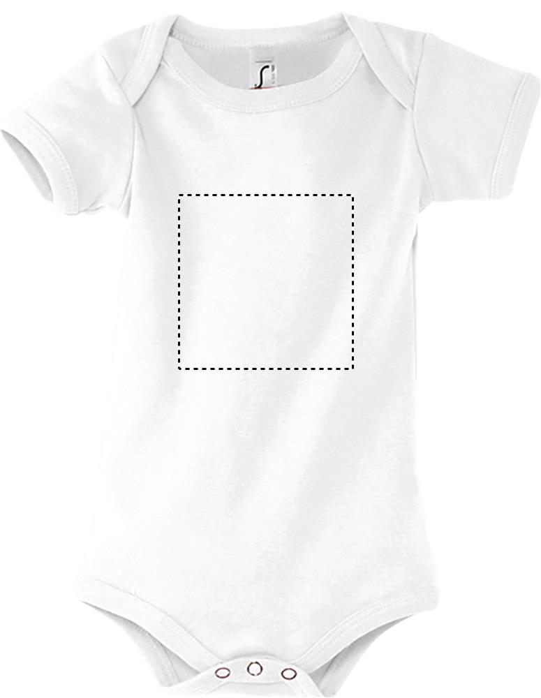 BAMBINO-BABY BODYSUIT-180g front embroidery wh