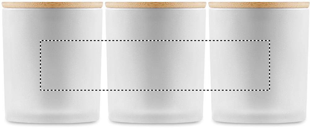 Candela di cera vegetale 120 g roundscreen candle 06