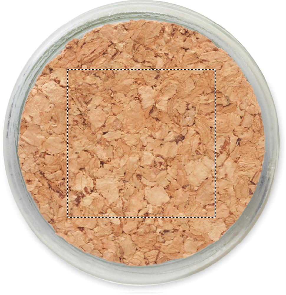 Candela in cera vegetale 70 gr lid 13