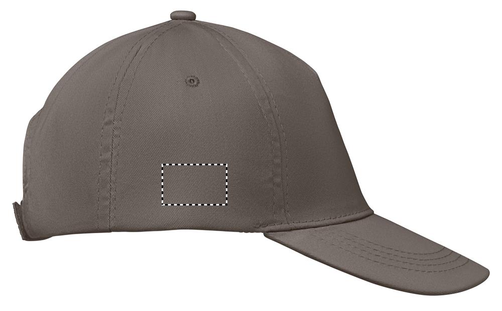BUZZ FIVE PANEL CAP right side dg
