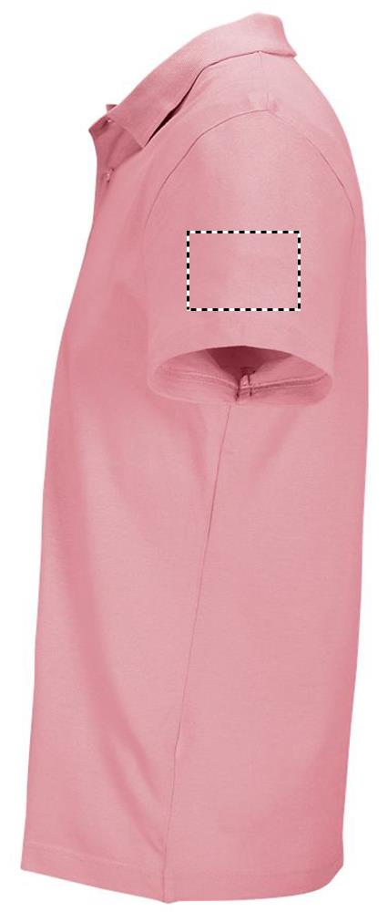 PULSE UNISEX POLO arm left ax