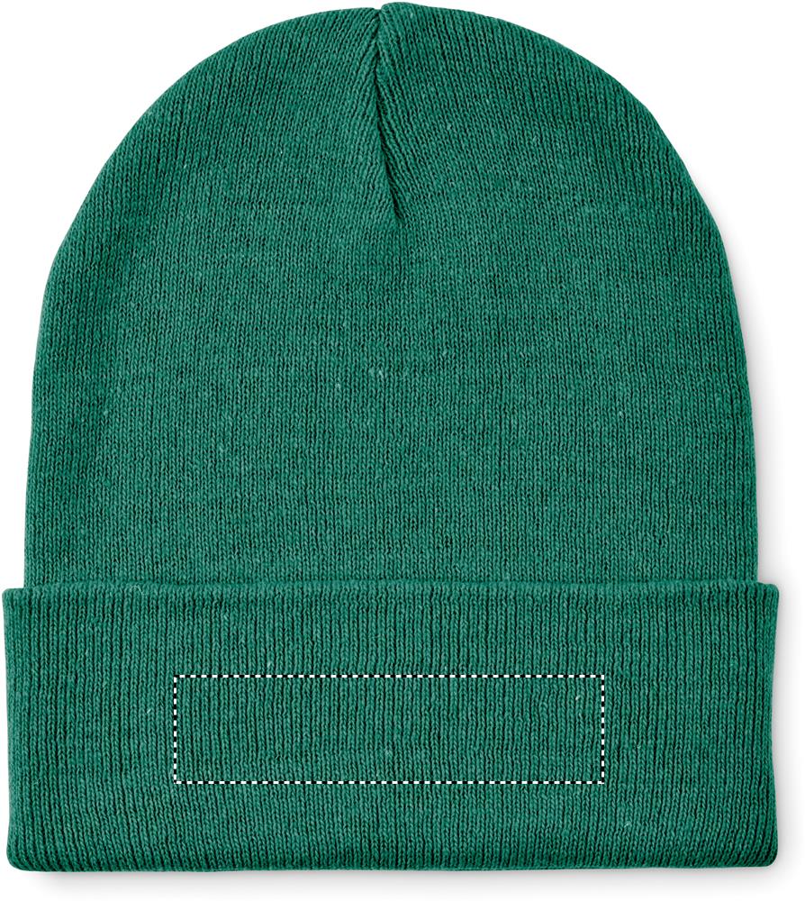 Berretto in maglia con bordino back bottom 60