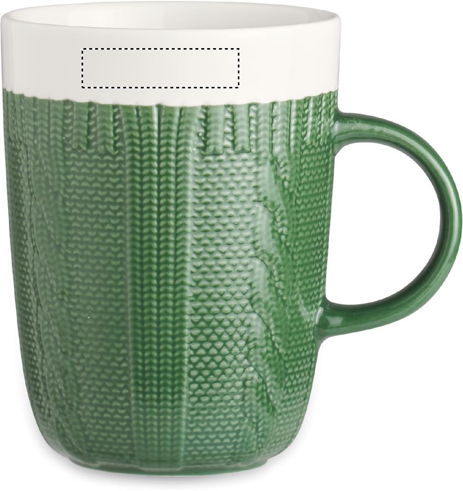 Ceramic mug 310 ml right handed 09