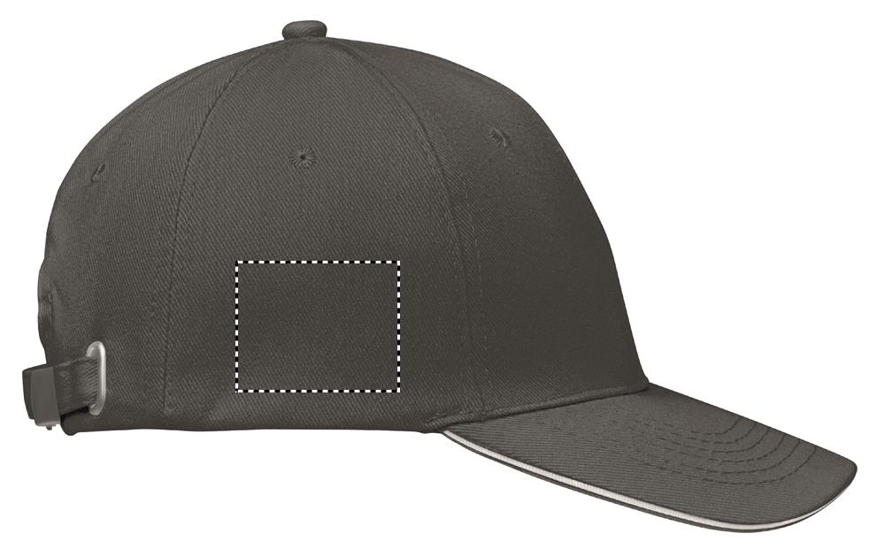 BUFFALO SIX PANEL CAP right side dl