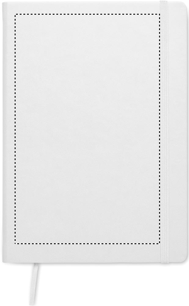 A5 recycled page notebook front 06