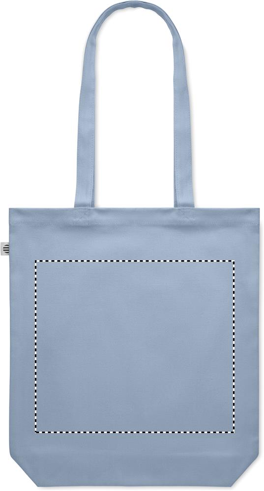 Canvas shopping bag 270 gr/m² back 66