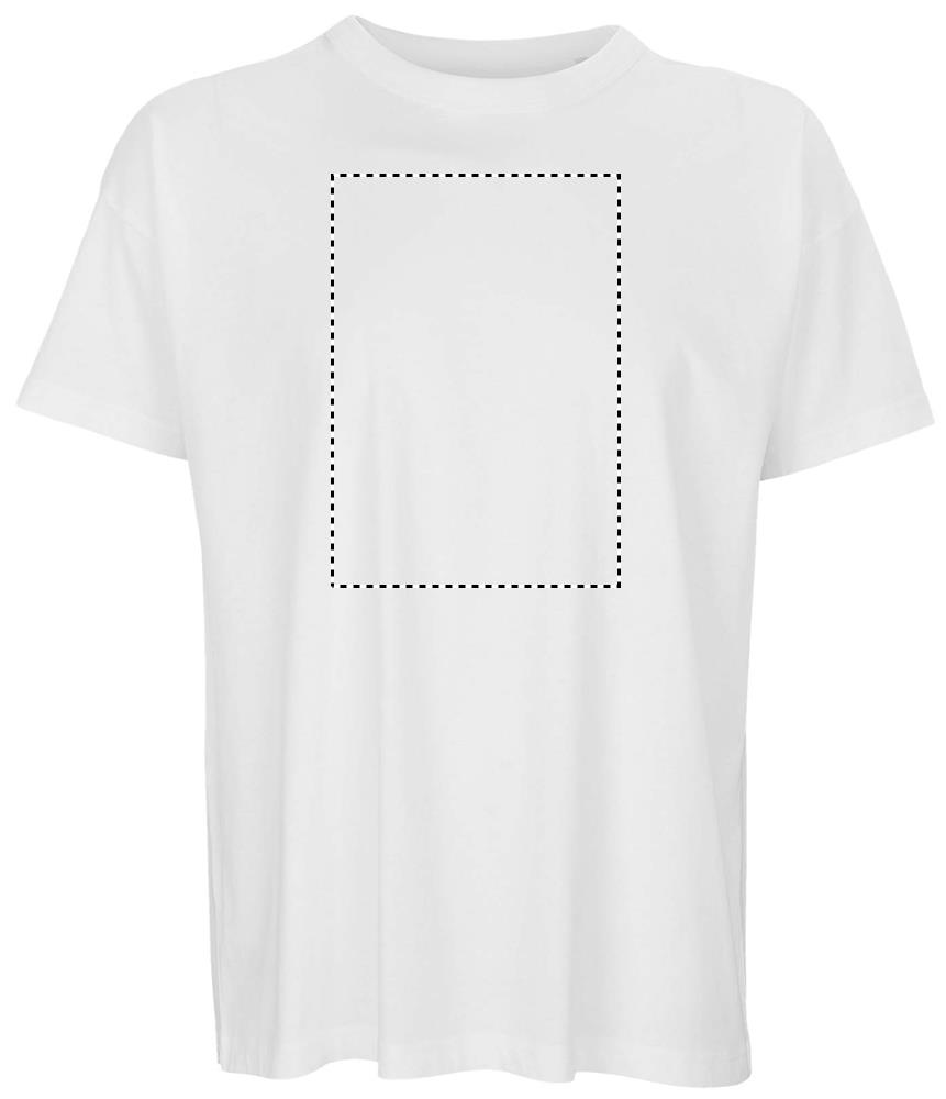 BOXY MEN T-SHIRT OVERSIZE front wh