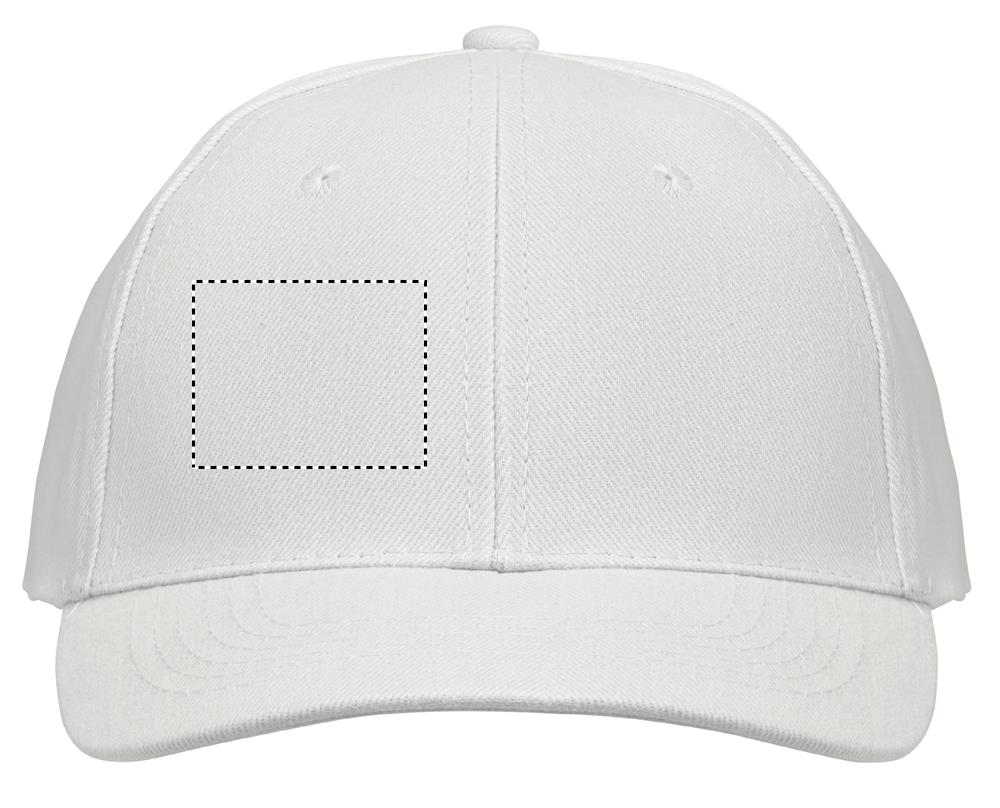BUFFALO SIX PANEL CAP front wh
