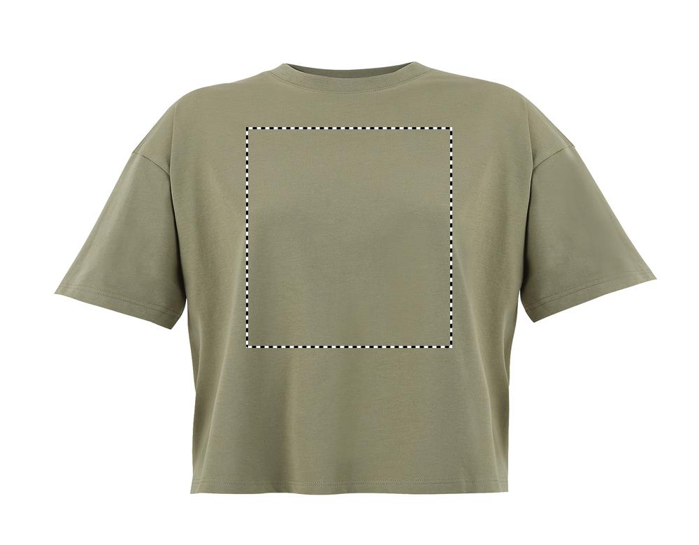 BOXY WOMEN OVERSIZE T-SHIRT front kh