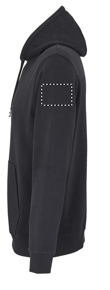 CONSTELLATION HOOD SWEAT arm left bk